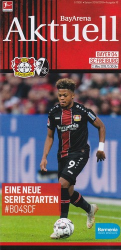 Programme | 2018/19 | Bayer Leverkusen | Auswahl "BayArena Aktuell" | Bundesliga - Bild 12 von 15