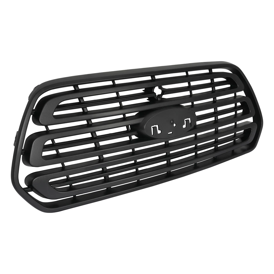 Hecasa Front Bumper Grille Grill Black For Ford Transit 150 250 350 HD 2015-2019 Foto 2 de 4