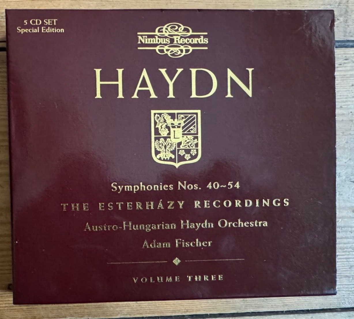 Haydn Symphonies Nos. 40-54 Adam Fischer 5 CD
