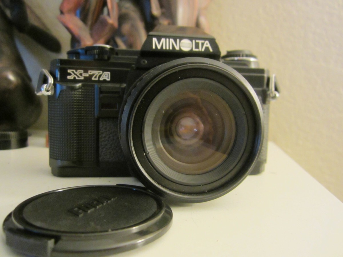 Photography Minolta X7a Review ミノルタ Minolta X-7 Black 35mm