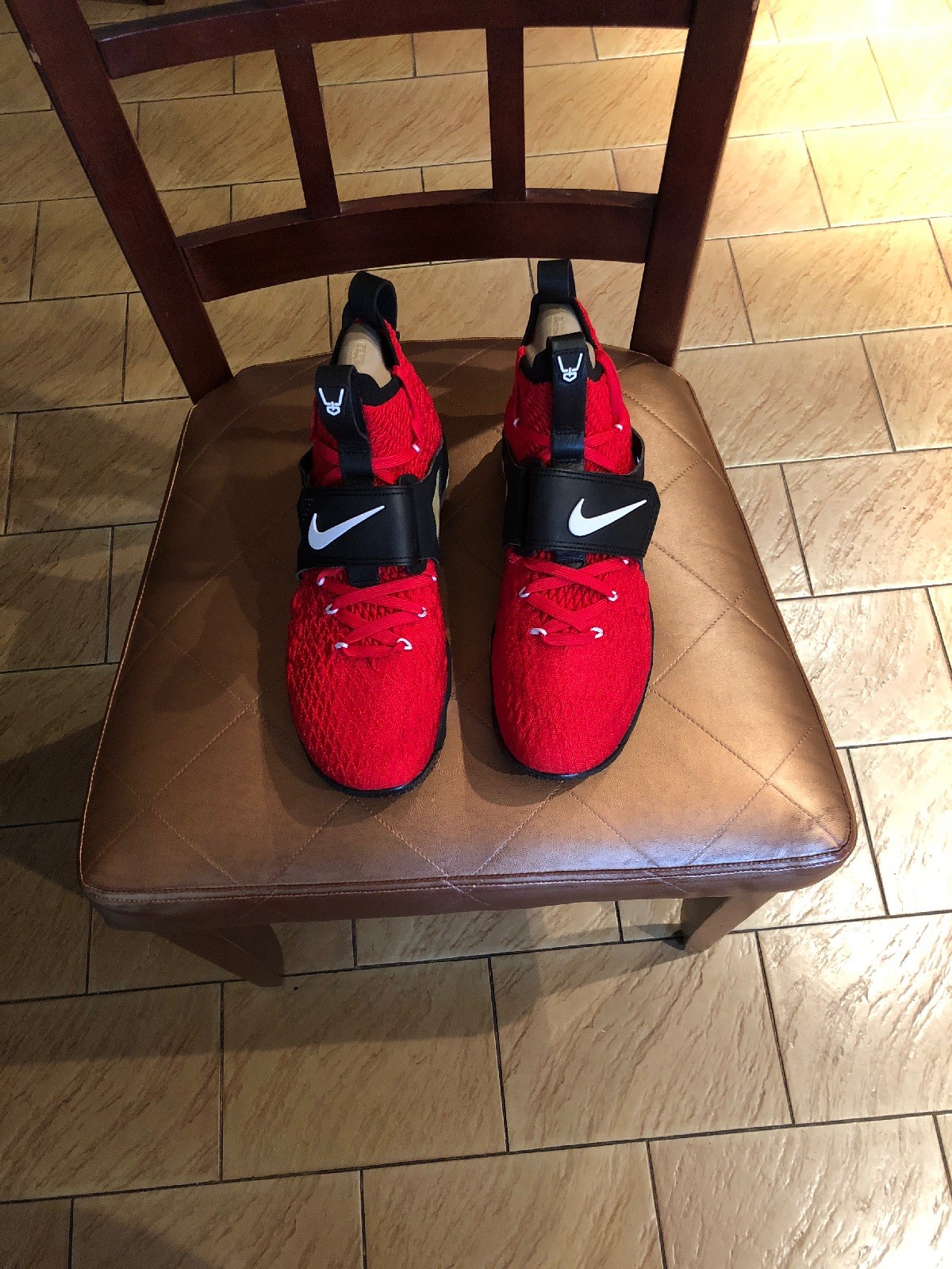 lebron 15 red diamond turf stockx