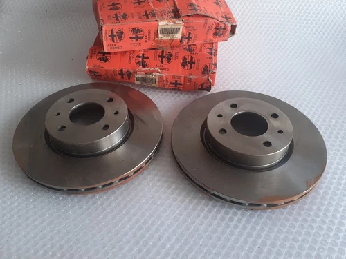 Brake Disc Rotors Set for Fiat Croma Lancia Thema Alfa Romeo 164 OEM