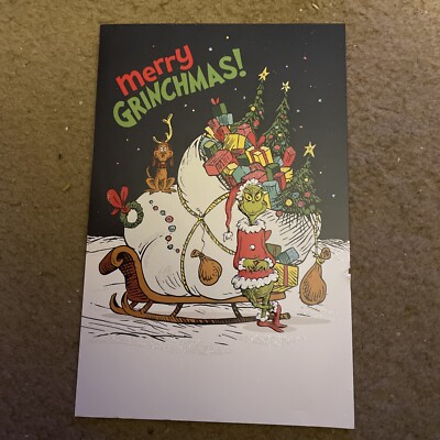 Set Of 3 Merry Grinchmas How The Grinch Stole Christmas Cards American Greetings