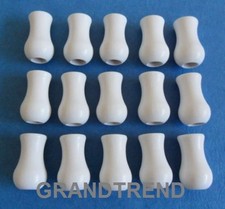 15 pcs Cord Wood White Tassel / Drops Pull End For Blinds or Shades