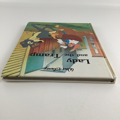 Walt Disney Serie Clásica Dama y El Vagabundo Libro Tapa Dura De Colección 1986 - Imagen 6 de 7
