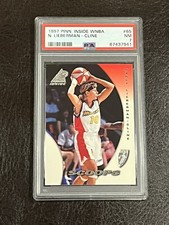 1997 Pinnacle Inside WNBA Nancy Lieberman-Cline #65 PSA 7 NM HOF RC Mercury