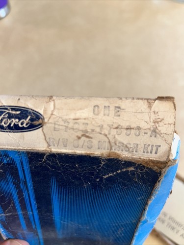 1973 74 75 76 77 78 79 MUSTANG RH REAR VIEW OUTSIDE MIRROR KIT NOS THUNDERBIRD  - Picture 7 of 12