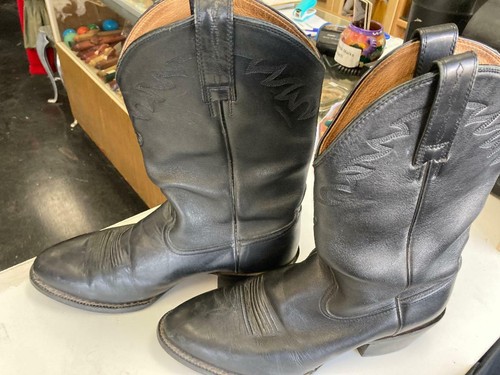 black western work boots