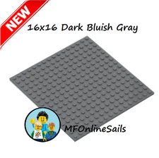 *NEW*  GENUINE LEGO Plates -16x16 studs or 5 inches  Flat Green Gray White Black