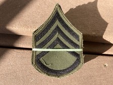 Paquete original de 20 parches de sarga de sarga de sarga del ejército de Estados Unidos de la guerra de Vietnam