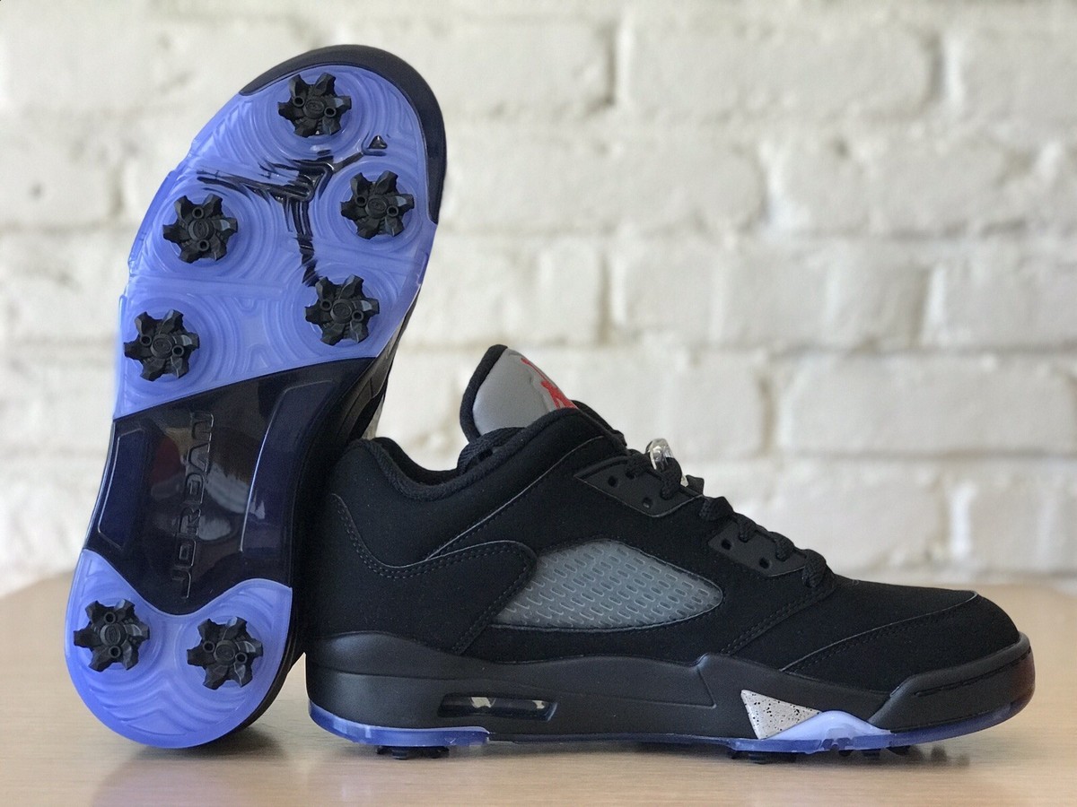【超美品‼️】Air Jordan 5 Low Golf ブラック/グレー Air Jordan 5 Low Golf 'Wolf Grey' CU4523-005