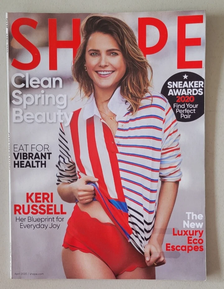 SHAPE MAGAZINE 13 Issues 2020-21 Vanessa Hudgins Keri Russell Foto 3 de 4