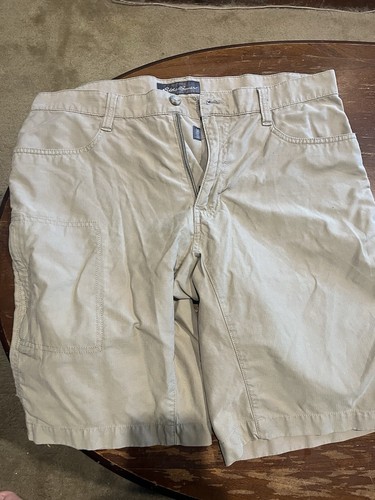 Eddie Bauer Travex Cargoshorts, Herren 35, hellbraun cargo khaki