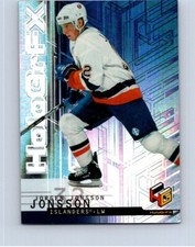 HOCKEY CARD 1999 UPPER DECK HOLOGrFx NY ISLANDERS JORGEN JONSSON ROOKIE CARD#123