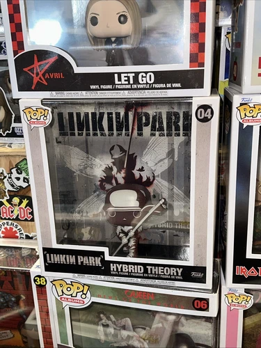 🎸 Linkin Park HYBRID THEORY Funko POP! Albums #04 Vinyl Figure Music Display 🎸