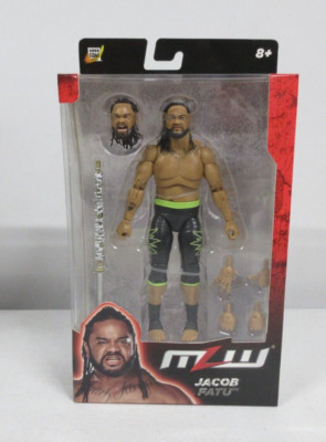 Major League Wrestling Jacob Fatu Tribal Wolf Bloodline Stick 6'' Figure MLW WWE