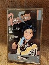 Patsy Cline 12 Greatest Hits Vtg 1988 Cassette Audio Tape