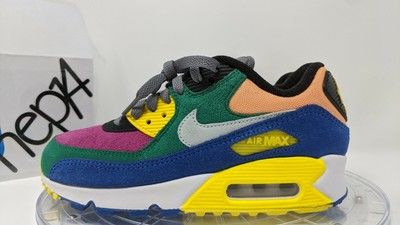Nike Air Max 90 QS Viotech 2.0 Multi Color CD0917-300 Youth/Mens Size 4 |  eBay