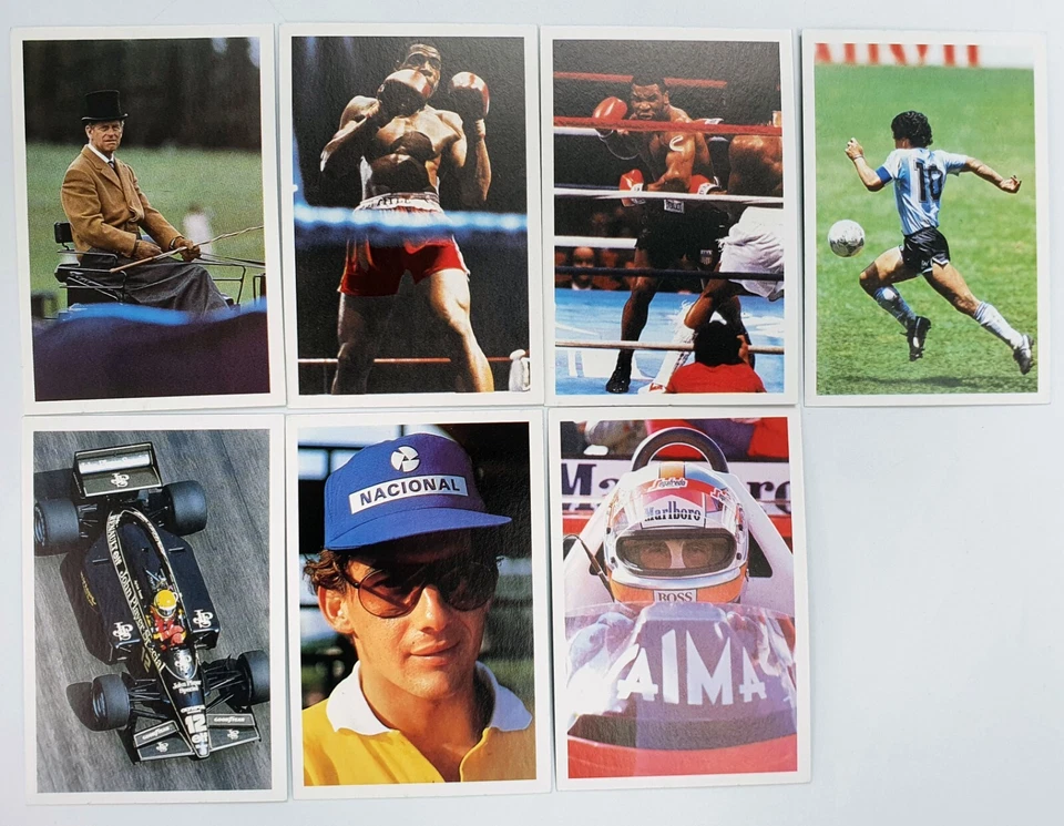 BBC A Question of Sport Board Game 1986 COMPLETE Mike Tyson & Rare Rookie Cards - Image 2 of 4