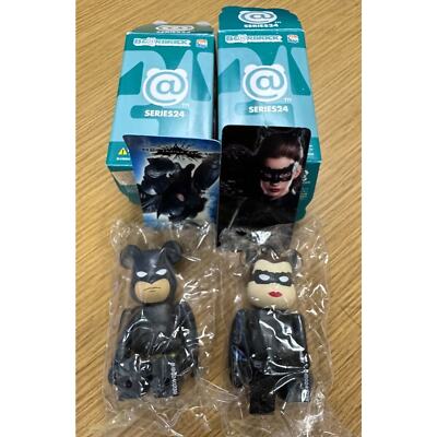 Batman & Selina Kyle BE@RBRICK 100% Dark Knight Rises 2012 Medicom Series 24