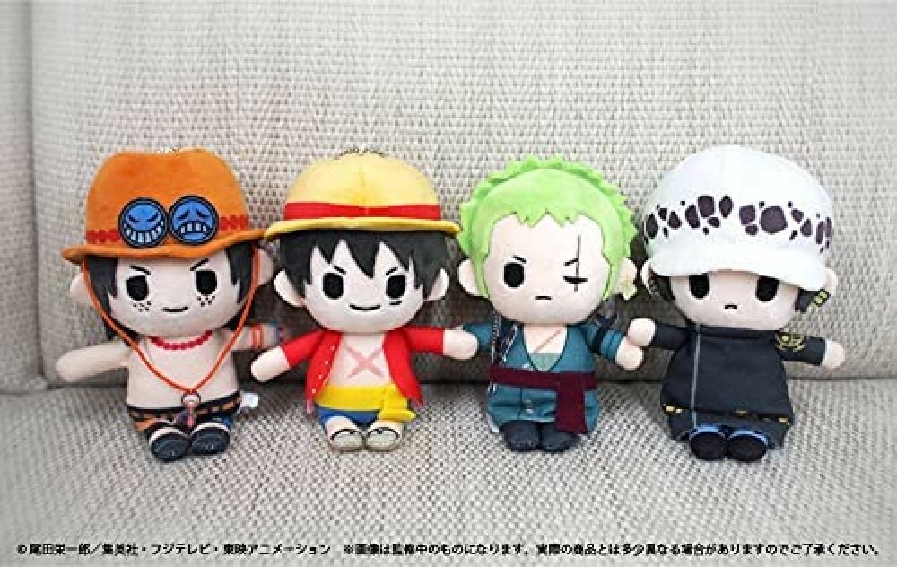 Presale ONE PIECE Roronoa Zoro Puchi-Fuwa Mini Plush Doll Key Ring