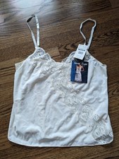 Vintage Camisole Adonna Intimate Thoughts Cami Sz M NWT NYLON USA MADE 1970s VTG