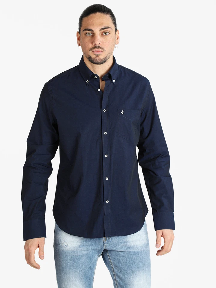 Navigare Camicia uomo in cotone - Immagine 3 di 4
