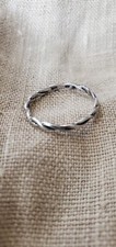 Handmade Twisted Silver Ring
