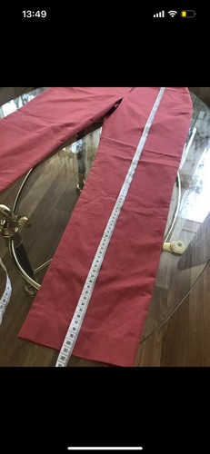 KENZO ♥️ Pantalone donna lusso taglia M 38 40 elegante cotone couture nuovo - Foto 9 di 9