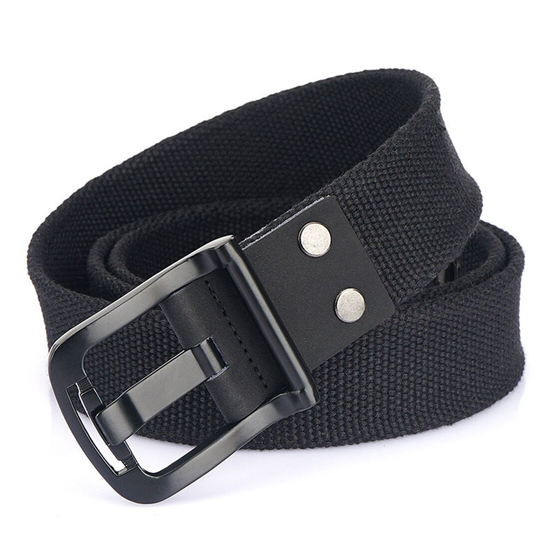 2PCS 1.5" Wide Mens Sports Canvas Belt Casual bing Work Golf