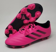 Adidas Goletto VIII FG J Soccer Cleats GW6163 Unisex Big Kids Size 5 Pink New