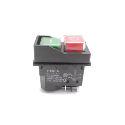 Geräteschalter Druckschalter DKLD DZ-6 YH02-A mit 4 Pins für Kreissäge Bandsäge
