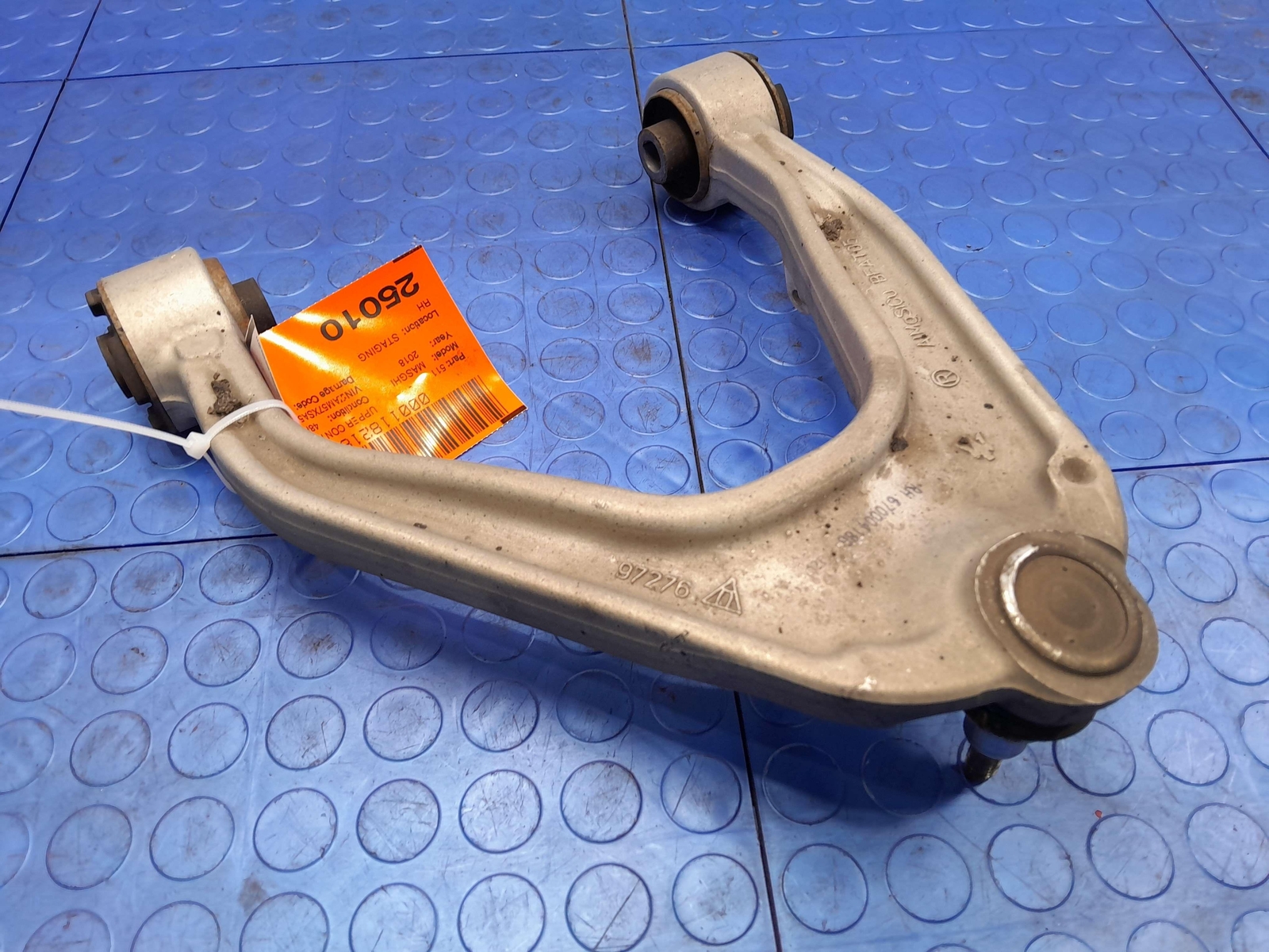 14-24 Maserati Ghibli Front Upper Control Arm Right Passenger Side OEM 670004186