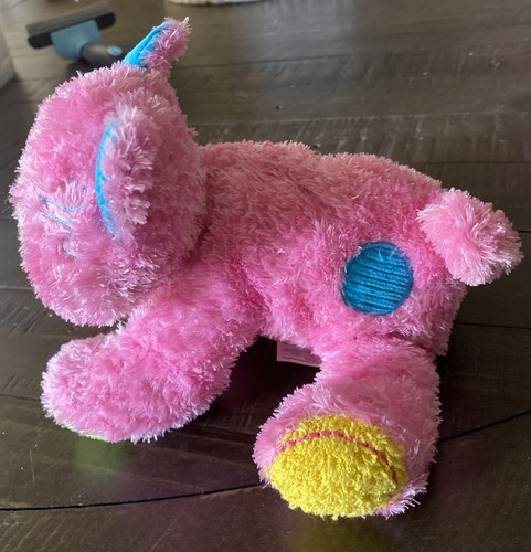 MARY MEYER Plush Pink Cat/Kitten W/Flowered Corduroy Belly - Picture 3 of 9