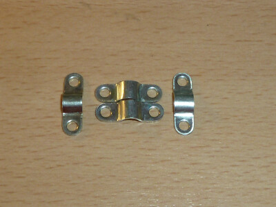 4pcs Flat Clamps Fixing Clamps (L=22.5mm, W=6.5mm, H=3mm)