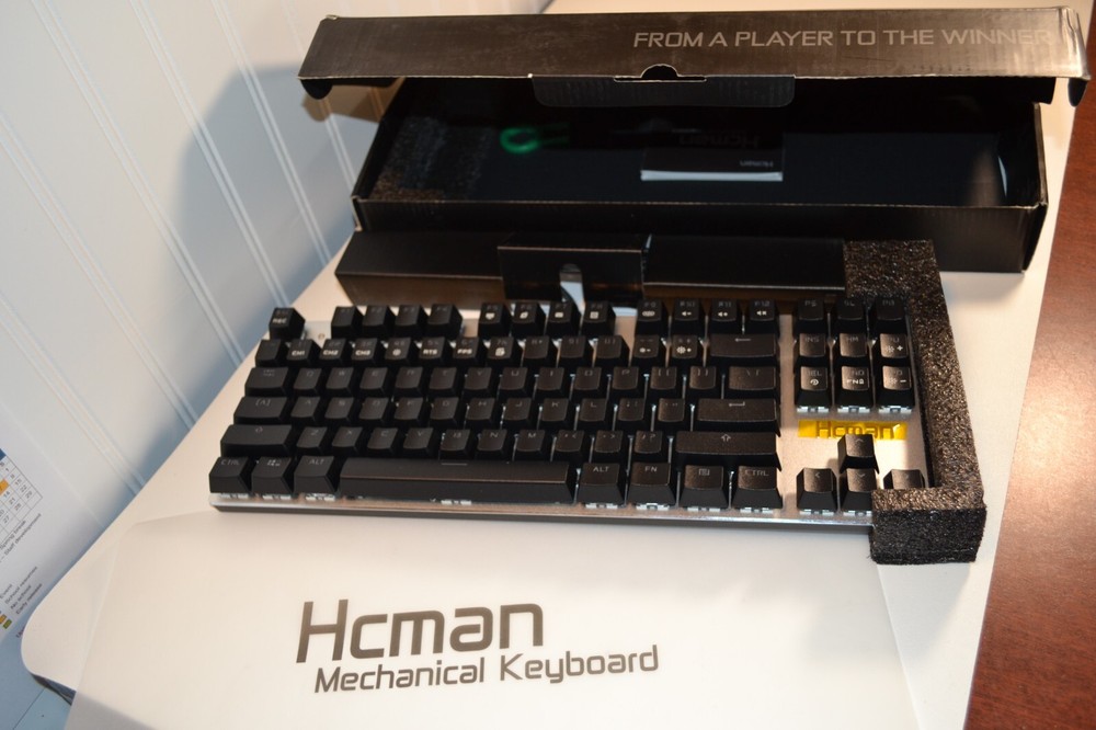 Hcman E-Sports Gaming Gear - Mechanical Gaming Keyboard - LED - Model HO1