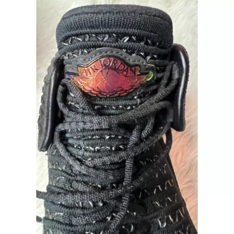 Nike Air Jordan XXXII 32 Black Cat Gold 6 shoes EXCELLENT