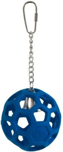 JW Pet Insight Pet Hol-ee Roller Natural Rubber Ball Parrots Forage Bird Toy Med - Picture 2 of 5