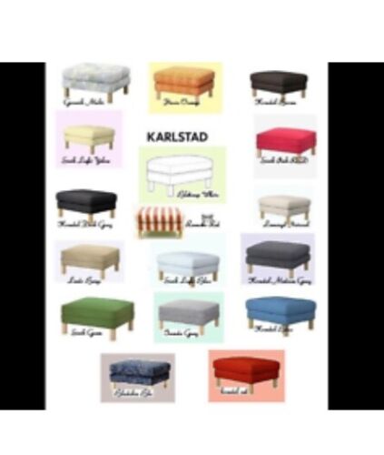 IKEA Karlstad Rannebo 2-Seat Sofa Red White Cabana Awning Stripe Loveseat Cover - Picture 9 of 22