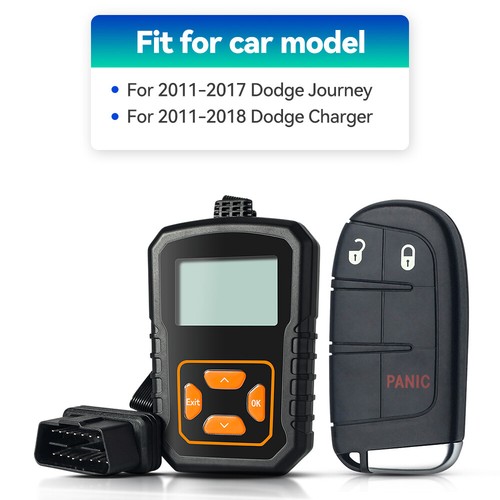 KEYYOU Programmer OBD Remote Car Key For Dodge Journey Charger Chrysler 300 Jeep - Imagen 9 de 13
