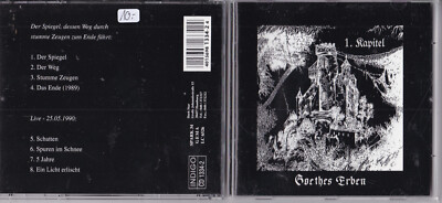 Goethes Erben -1. Kapitel- CD Dark Star near mint