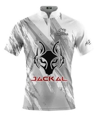 Custom Name Motiv Jackal ExJ Bowling Jersey Shirt All Size S-5XL