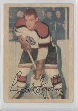 1953-54 Parkhurst Lee Fogolin #72 t3w
