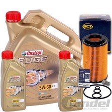 Filtre à Huile + Castrol 5W30 pour Mercedes A B C E Classe W 176 246 204 212 GLK