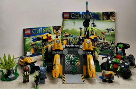 LEGO 70134 Chima Lavertus Outland Base w/ Laval & Minifigures 684pcs New In Box