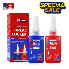ThreadLocker 242 and 271, Thread Lock Medium and High Strength Lock Tight  Seal