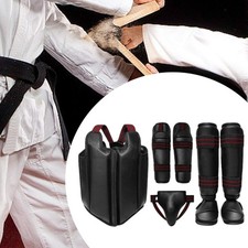 Taekwondo Schutzausr&uuml;stung Schrittschutz Boxen K&ouml;rperschutz Brustschutz XS