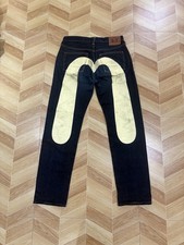 Evisu Big Gull Daicock Selvedge Jeans 31x34