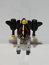 1984 LJN Switch Force Black Bomber Jet Plane Switch Bot Vintage 80s Transformer