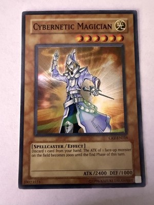 Yugioh - Cybernetic Magician - Super - Unlimited - CRV-EN016 - LP